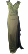 $5,500 ROLAND NIVELAIS GORGEOUS GREEN SILK GOWN US 6 - $699.00