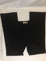 Old Navy Women Stretch  Black Pants Cotton Dark Wash Dress Pants Size 8 - £18.24 GBP