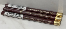 3 Maybelline Precision Lip Liner - Plum - 0.01 oz Sealed HTF - $29.70