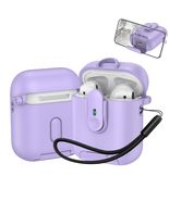Generic For Airpods Pro 2nd Gen (2022 (Color: PURPLE) Shockproof Full Ha... - $839.38 MXN