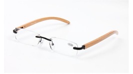 wood reading wood temple woode eyeglasses photochoromic rx prescription single v - £24.03 GBP