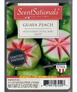 Guava Peach ScentSationals Scented Wax Cubes Tarts Melts Potpourri Home ... - £2.94 GBP