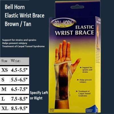 DJO Bell-Horn Elastic Wrist Brace Left Small Item image 2