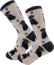 Happy Tails Black Pug Socks Pet Lovers Soft Socks One Size Fit Most - £10.18 GBP