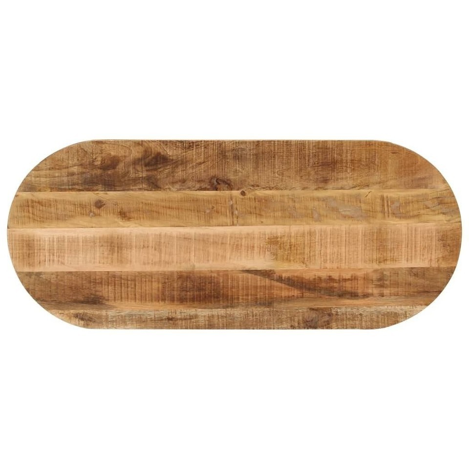 vidaXL Table Top Natural wood Solid mango wood 35.4 x 15.7 x 1.5 in - $114.78