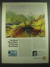 1968 Shell Oil Advertisement - Glen Trool, Galloway, Scotland by Susan Shaw - £14.72 GBP