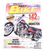 HOT BIKE The Harley Enthusiasts&#39; Magazine February 2002 Harley Davidson ... - £3.83 GBP
