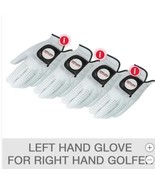 Kirkland Signature Golf Gloves Right-Handed White Black Men Women Leathe... - $55.99