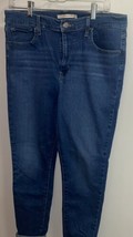 Levi’s Women’s Blue Jeans 702 High Rise Super Skinny Size 32x24 Capri - £9.11 GBP