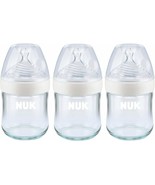 Nuk Simply Natural Glass Baby Bottles, 4 Oz, 3 Pack - $42.98