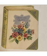 Vintage Birthday Card Birthday Note To Mother Bx4 - $3.95