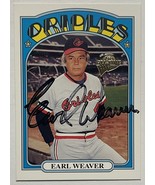 Earl Weaver (d. 2013) Autographed 2003 Topps Baseball Card - Baltimore O... - $367.97 MXN