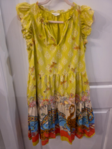 A LOVES A Cottagecore Tiered Flutter Sleeve Mini Dress Size Medium - $31.68