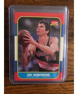 Kiki Vandeweghe 1986 Fleer Basketball Card   (01261) - $8.23 CAD