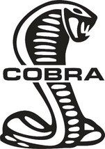 Mustang Cobra Snake Ford Vinyl Decal Window Sticker - $2.92+