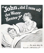 1937 Whitehead Metal Hot Water Heater Advertisement Vintage Appliances D... - $19.99