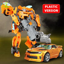 2IN1 Transformation Toys Robot Car Alloy Plastic Movie Anime Action Figures Defo - £27.25 GBP+