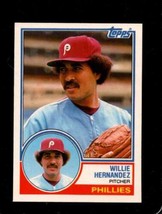 1983 Topps Traded #45 Willie Hernandez Nmmt Phillies *X73769 - £1.35 GBP