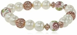Signature 1928 Bridal Manor House Beaded Bracelets, New with Tags - $13.99
