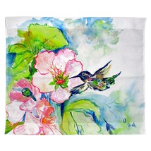 Betsy Drake Hummingbird &amp; Hibiscus Outdoor Wall Hanging 24x30 - £38.93 GBP