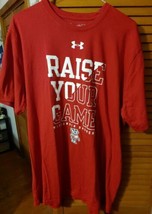 Men&#39;s Under Armour Wisconsin Badgers Raise Your Game T-Shirt Size XL NWT - $24.00