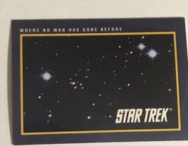 Star Trek Trading Card Vintage 1991 #1 Where No Man Has Gone Before - £1.55 GBP