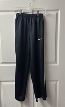 Nike Dri Fit Black and White Pull On Mesh Workout Pants Boys XL - $10.20