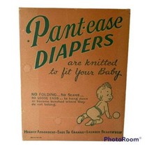 Cotton Pant Ease Cloth Diapers Mid Century Vintage box 12 Medium Instructions - £195.43 GBP