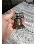VINTAGE AUTHENTIC REPLICA of the LIBERTY BELL in PHILADELPHIA Rustic Copper - $8.00