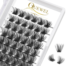 Lash Clusters 72 Pcs Wide Stem Individual Cluster Lashes C/D Curl 8-18Mm... - £10.24 GBP