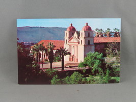 Vintage Postcard - Santa Barbara Mission - Standard Printing - £11.99 GBP