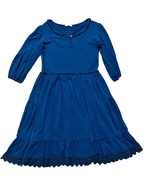 Matilda Jane Royal Blue Hold the Key Dress Lace Trim Women&#39;s Medium - $48.00