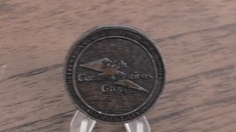 Vintage USAF 375Th Communications Group Scott Field Challenge Coin #748U - £30.84 GBP