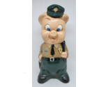Vintage COP Policeman PIG Piggy Coin Bank NILSON #3727 Chalkware 10.5&quot; - $179.00