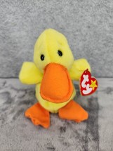 Ty Beanie Baby Quackers The Duck With Tag 1994 - $7.98