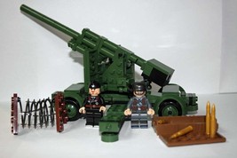 Artillery German WW2 with Soldiers Custom Minifigure set - £18.18 GBP