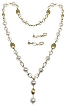 Akoya Pearl Necklace Earrings Set 9.8 mm 25.5&quot; 14k Gold Certified $9,500 715357 - £1,661.55 GBP
