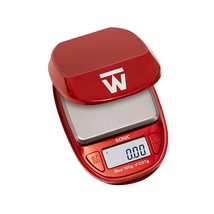 Truweigh Sonic Digital Mini Scale (100G X 0.01G - Red) - Digital Travel Scale - - $29.99