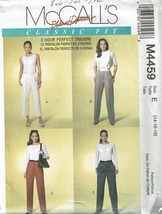 McCalls Sewing Pattern 4459 Pants Culottes Misses Size 14-18 - $9.74