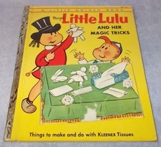  Little Golden Book Little Lulu and her Magic Tricks Kleenex 203 1954 A Print  - £15.80 GBP