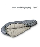 Saco De Dormir Acampar Ultraligero Pluma Ganso Blanco Adulto Invierno Se... - £140.79 GBP