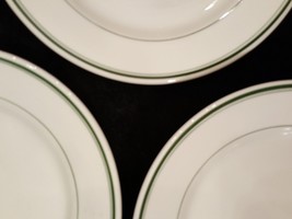 Jackson China Plate LOT Green Stripe Restaurant Ware Mid Century Modern ... - £15.56 GBP