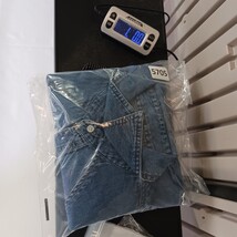 Vintage Plains Western Wear Pearl Snaps Shirt Men's Large Blue Denim Long Sleeve image 9