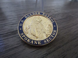 CBP Customs &amp; Border Patrol  Spokane Sector Challenge Coin #453U - £24.18 GBP