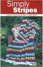 Leisure Arts Crochet Simply Stripes Crochet Book - $21.08 CAD