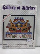 Bucilla Gallery of Stitches Cross Stitch Kit 33291 Noah&#39;s Ark With Frame... - $24.75