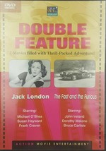 2movie Jack London &amp; The Fast Furious B&amp;W 167m Dvd Susan Hayward Dorothy Malone - £21.75 GBP