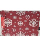 SET OF 2 TAPESTRY KITCHEN PLACEMATS,12&quot;x18&quot;,CHRISTMAS,WHITE SNOWFLAKES O... - £10.34 GBP