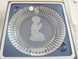 Goebel Annual Crystal Glass Plate 1979, NIB, 81/2&quot; original - £29.47 GBP