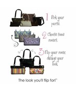 Reverse a Purse Swing Clutch w/ 5 free covers! - $7.26